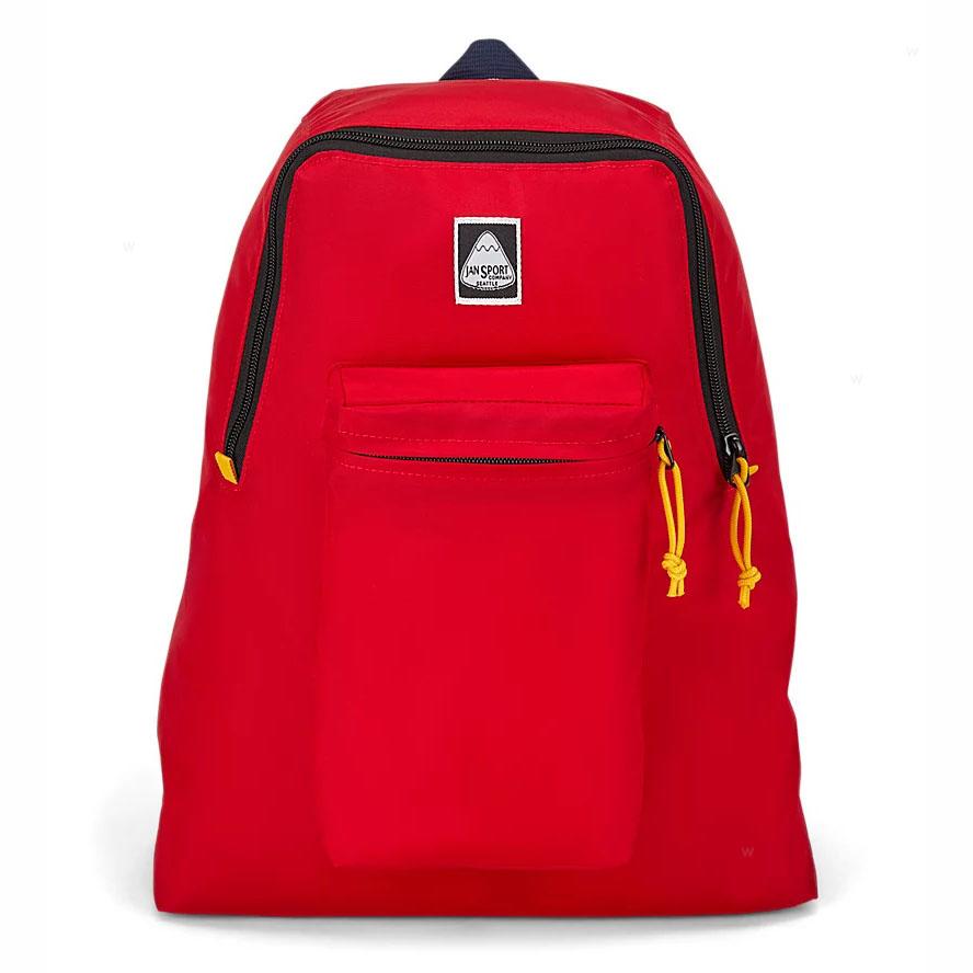 Sac à Dos Scolaire JanSport SKI N HIKE Rouge | TCE-15393040